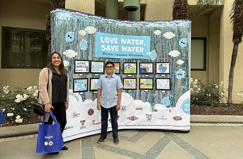 The top 12 Poster Contest winners are currently displayed in the Escondido Library in the Children's section and at the Escondido East Valley Community Center. Photo: City of Escondido